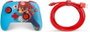Power A 1518605-02 Mando con Cable Mario Punch para Nintendo Switch, con Diseño Mejorado y Botones Programables